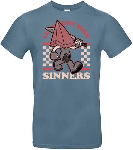 Game Mascot Pyramid - Video Games, Video Game, Game, Games, Gamer, Mascot, Retro, Vintage, Retro Vintage, Retro Gamer, Retro Cartoon, Game Mascot, Pyramid, Demon, Undead, Monster, Scary, Spooky, Creepy, Sinner, Sin, Survival Horror, Survival, Halloween, Classic Horror, Horror, Cult - Standard T-Shirt