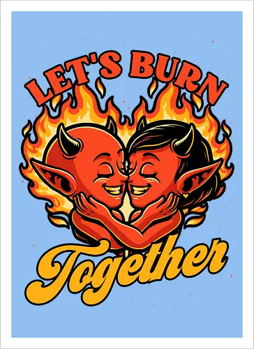 Valentines Burn Together
