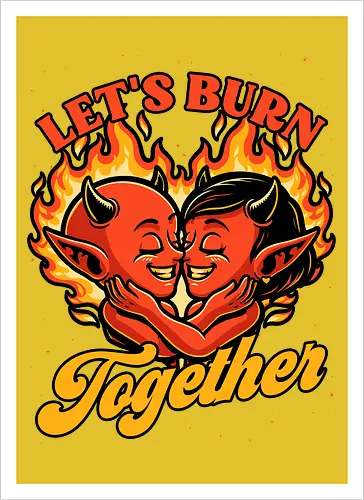 Valentines Burn Together