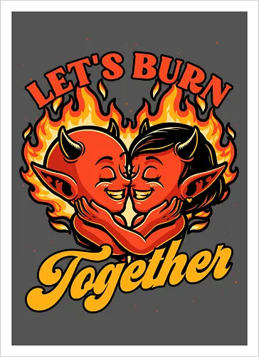 Valentines Burn Together