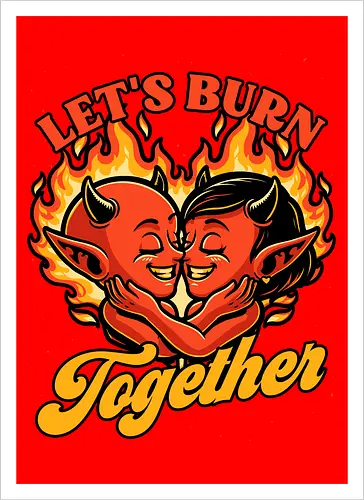 Valentines Burn Together