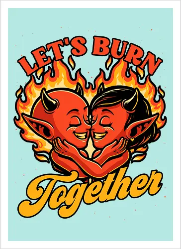 Valentines Burn Together