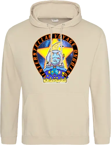 Kawaii Katze Interstellare Reise läuft