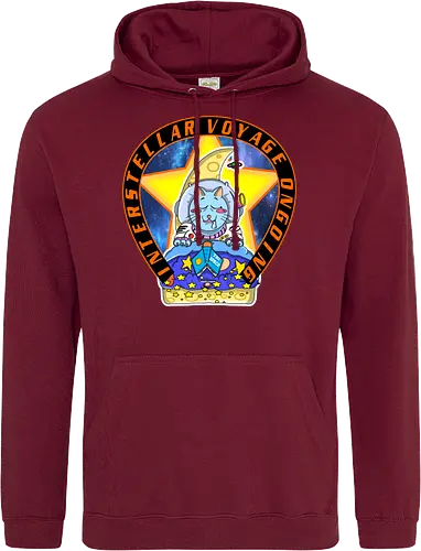 Kawaii Katze Interstellare Reise läuft