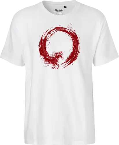 enso of red horse