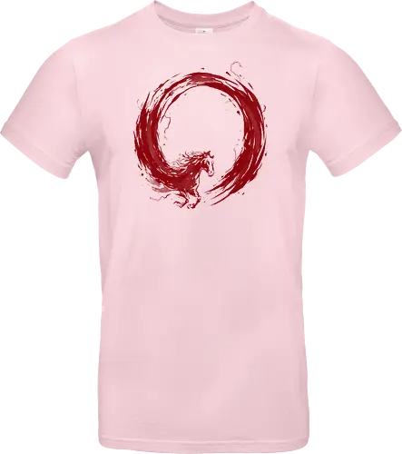 enso of red horse