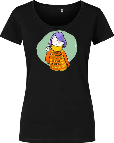 Hauptsache der Rand vom Nervenzusammenbruch...