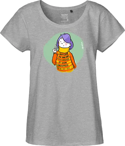 Hauptsache der Rand vom Nervenzusammenbruch...