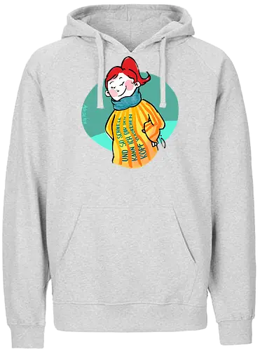 Und so schnell... - Ringelpullisprüche, Ringeldinger, streifenweise, Spruch, Weisheit, Motivation, Ringelpulli, SprücheShirt, Cartoon Illustration, Statement, Handgezeichnet, Humor, Selbstironie, Streifenpulli, Spruchshirt, deutsch - Fairtrade Hoodie