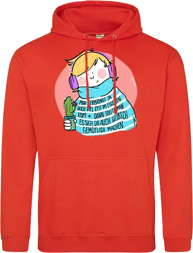 Man verbringt ja doch viel Zeit im eigenen Kopf..