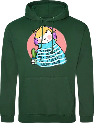 Man verbringt ja doch viel Zeit im eigenen Kopf..