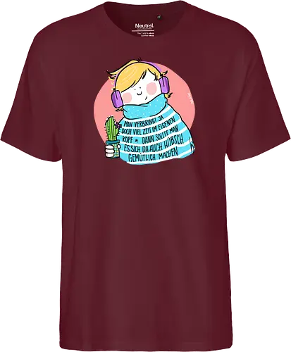 Man verbringt ja doch viel Zeit im eigenen Kopf..