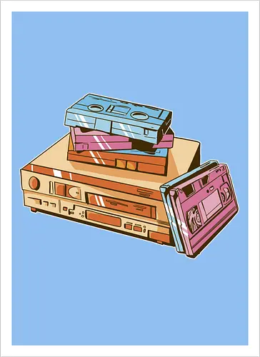 Vintage VHS Tape