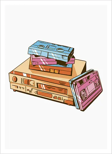 Vintage VHS Tape
