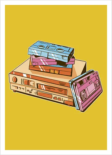 Vintage VHS Tape