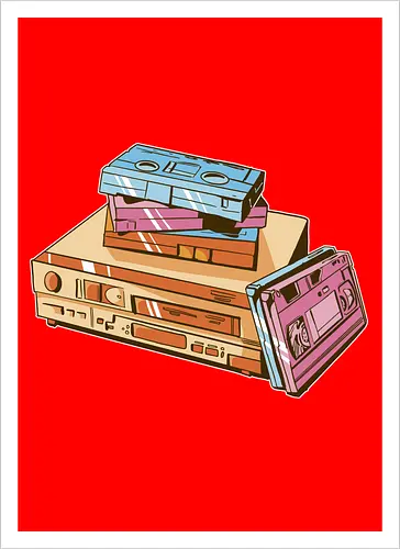 Vintage VHS Tape