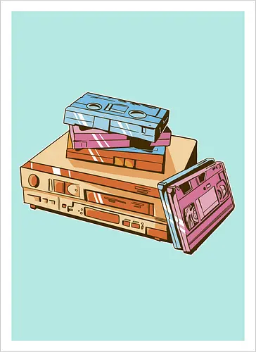 Vintage VHS Tape