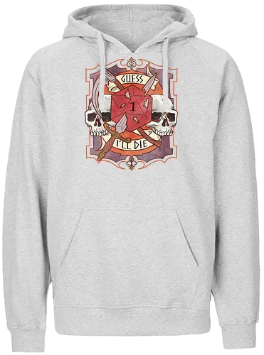 Crit happens - Pen and Paper, Pen and paper, citical hit, vecna, dungeon master, forgotten realm, ravenloft, dnd warrior - Fairtrade Hoodie