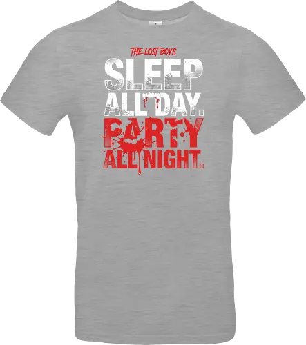 The Lost Boys" Sleep All Day Party All Night Retro Vampire T-Shirt