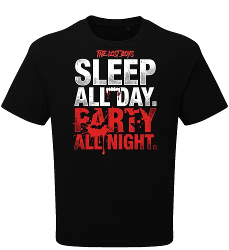 The Lost Boys" Sleep All Day Party All Night Retro Vampire T-Shirt
