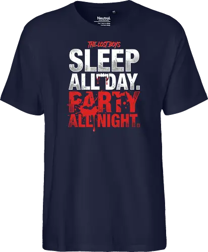 The Lost Boys" Sleep All Day Party All Night Retro Vampire T-Shirt