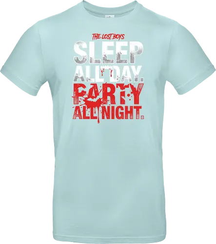The Lost Boys" Sleep All Day Party All Night Retro Vampire T-Shirt