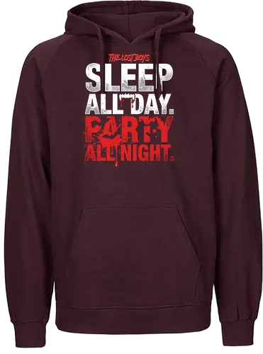 The Lost Boys" Sleep All Day Party All Night Retro Vampire T-Shirt - Fairtrade Hoodie