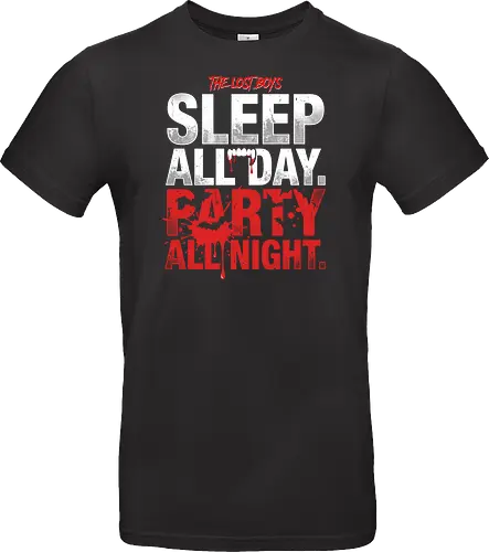 The Lost Boys" Sleep All Day Party All Night Retro Vampire T-Shirt