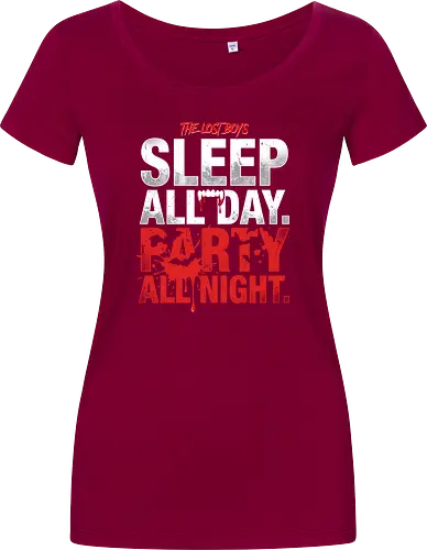 The Lost Boys" Sleep All Day Party All Night Retro Vampire T-Shirt