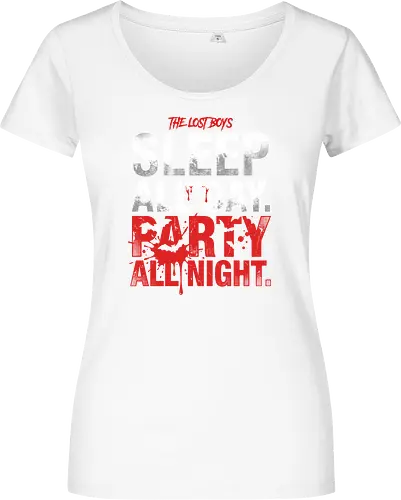 The Lost Boys" Sleep All Day Party All Night Retro Vampire T-Shirt