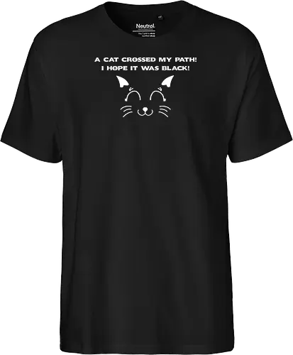 Eine schwarze Katze hat meinen Weg gekreuzt – ich liebe schwarze Katzen