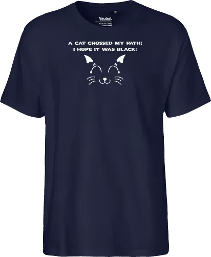 Eine schwarze Katze hat meinen Weg gekreuzt – ich liebe schwarze Katzen