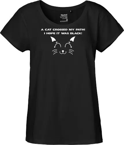 Eine schwarze Katze hat meinen Weg gekreuzt – ich liebe schwarze Katzen