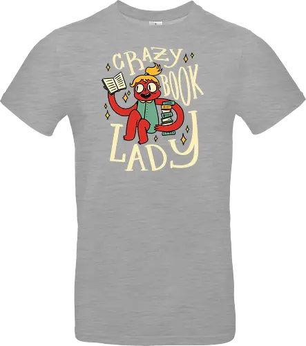 verrückte Bücherfrau