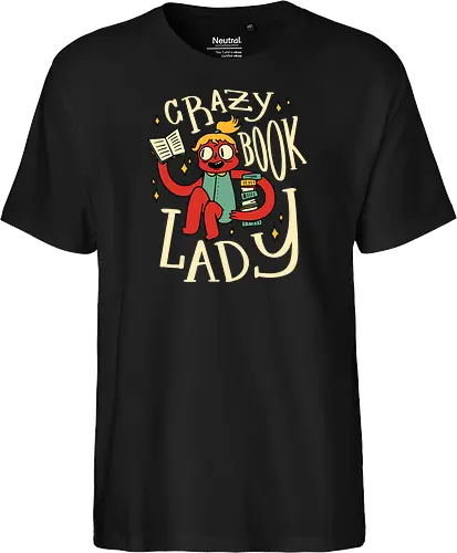 verrückte Bücherfrau