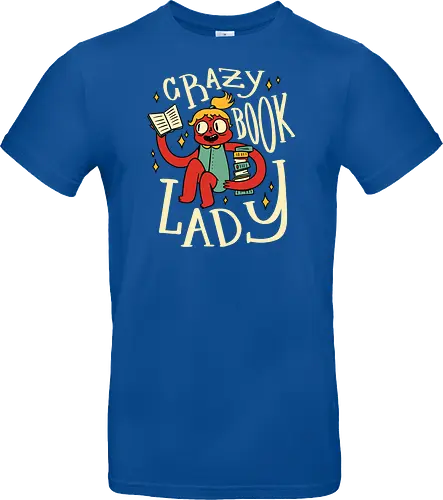 verrückte Bücherfrau