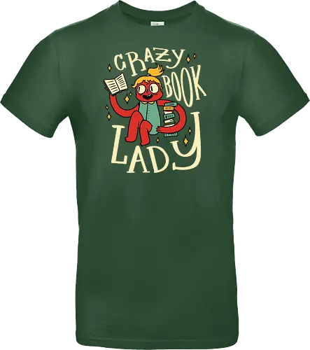 verrückte Bücherfrau