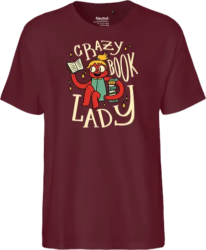 verrückte Bücherfrau
