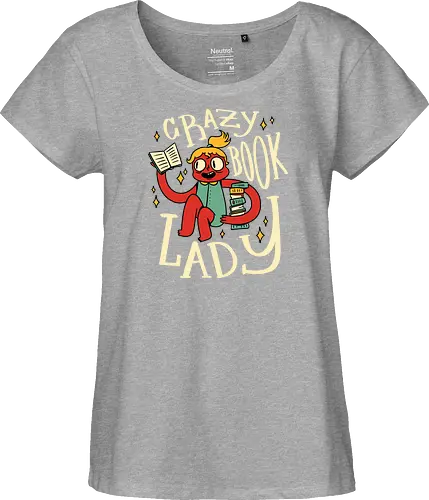 verrückte Bücherfrau