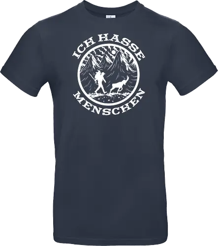 Wandern mit Ziege – Lustiges Bergsteiger Vintage Design