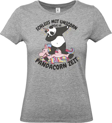 Lustiger Panda Dab mit Einhornhorn – Süßes Fantasy Fun Shirt - Panda T-Shirt, dabbing Panda, Einhorn Panda, Panda mit Einhornhorn, lustiges Tier Shirt, Fantasy Tier Design, süßer Panda, Unicorn Shirt, witziges Geschenk, Kinder T-Shirt, Teenager Shirt, Fun Shirt, Panda Geschenk, Einhorn Geschenk, Tiermotiv Shirt, Cartoon Panda, lustige Kleidung, Panda Dab, Unicorn Panda Shirt - Standard T-Shirt (Frauen)