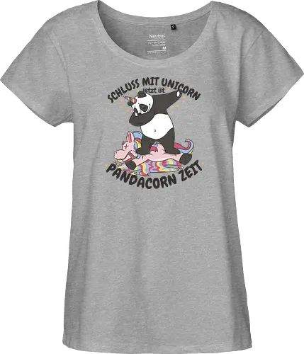 Lustiger Panda Dab mit Einhornhorn – Süßes Fantasy Fun Shirt