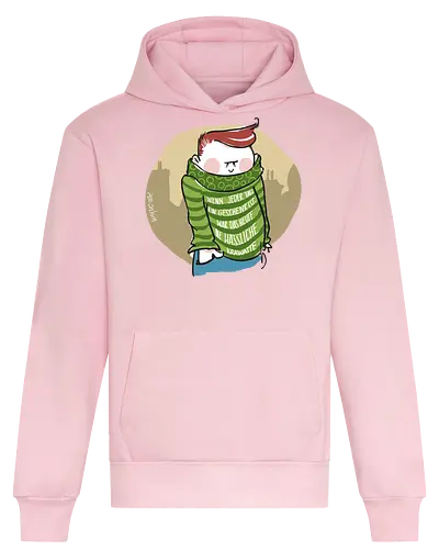 Wenn jeder Tag ein Geschenk ist... - Ringelpulli, fun, Sprüche, Weisheit, Lebenserkenntnis, Krawatte, Geschenk - Heavyweight Hoodie