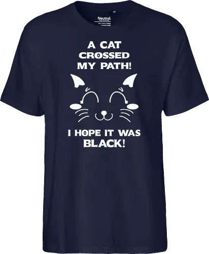 Eine schwarze Katze hat meinen Weg gekreuzt – ich liebe schwarze Katzen