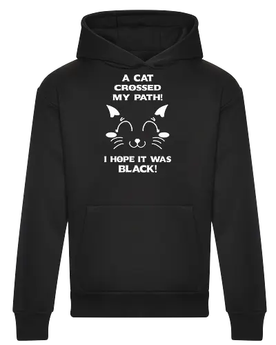Eine schwarze Katze hat meinen Weg gekreuzt – ich liebe schwarze Katzen