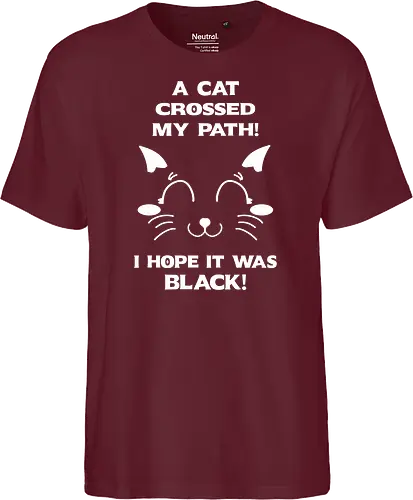 Eine schwarze Katze hat meinen Weg gekreuzt – ich liebe schwarze Katzen