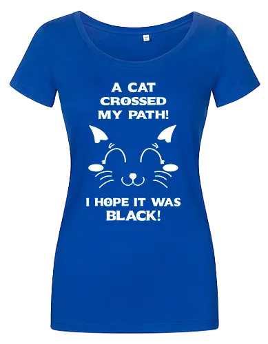 Eine schwarze Katze hat meinen Weg gekreuzt – ich liebe schwarze Katzen