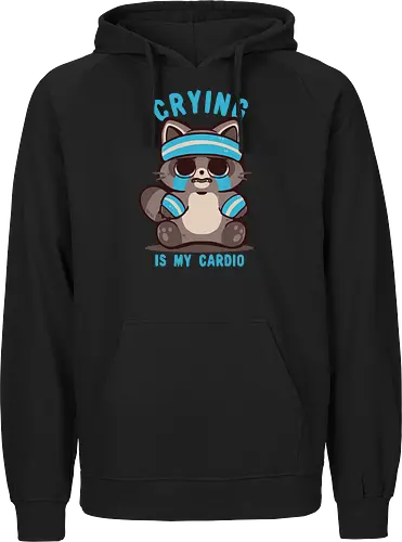 Crying is my Cardio Raccoon