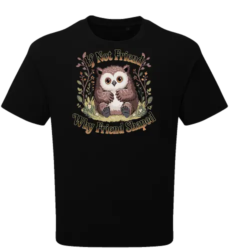 Owlbear lover - Pen and paper, owlbear, dungeon master, pathfinder rpg, tabletop rpg, vecna, ravenloft, druid class, D&D, warlock, monster manual, if not friend, cute monster, animal companion, ranger - Oversize T-Shirt