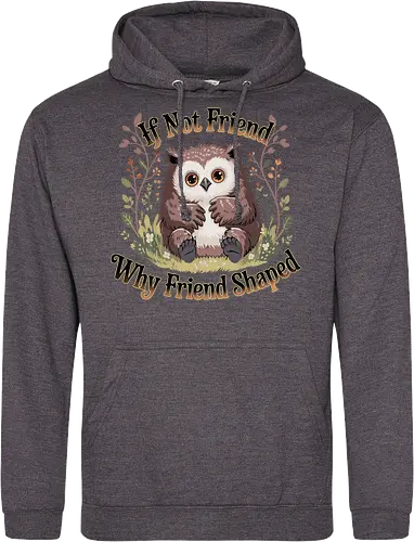 Owlbear lover - Pen and paper, owlbear, dungeon master, pathfinder rpg, tabletop rpg, vecna, ravenloft, druid class, D&D, warlock, monster manual, if not friend, cute monster, animal companion, ranger - Standard Hoodie